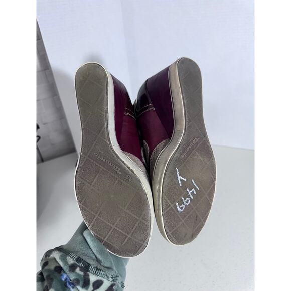 "TAMARIS" Trend Wedge Bootie Hook & Loop Straps Suede & Leather Vintage Y2K - Picture 10 of 10